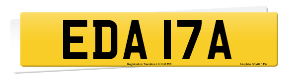 Registration number EDA 17A